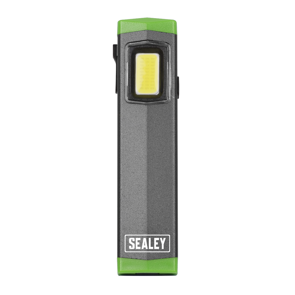 Rechargeable Mini Super Beam Aluminium Pocket Light 3W COB LED LED500SB