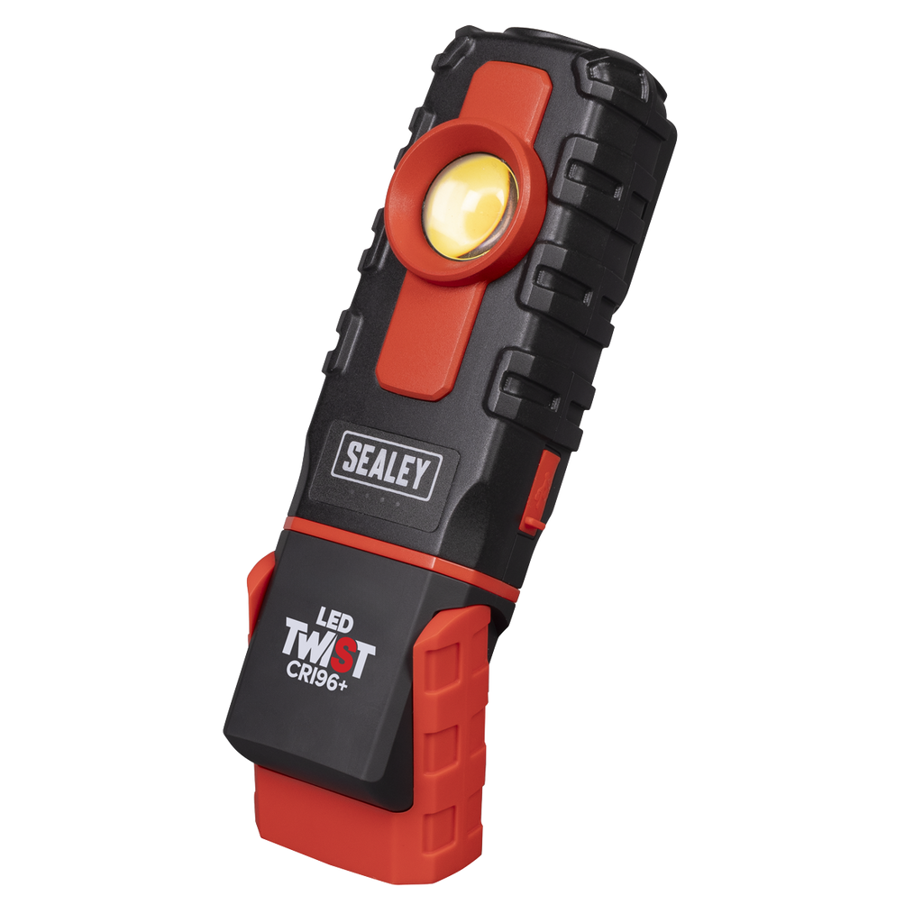 LED Twist® Rechargeable Inspection Light 6W COB LED & 1W SMD LED Colour Match CRI 96+ LED601CM