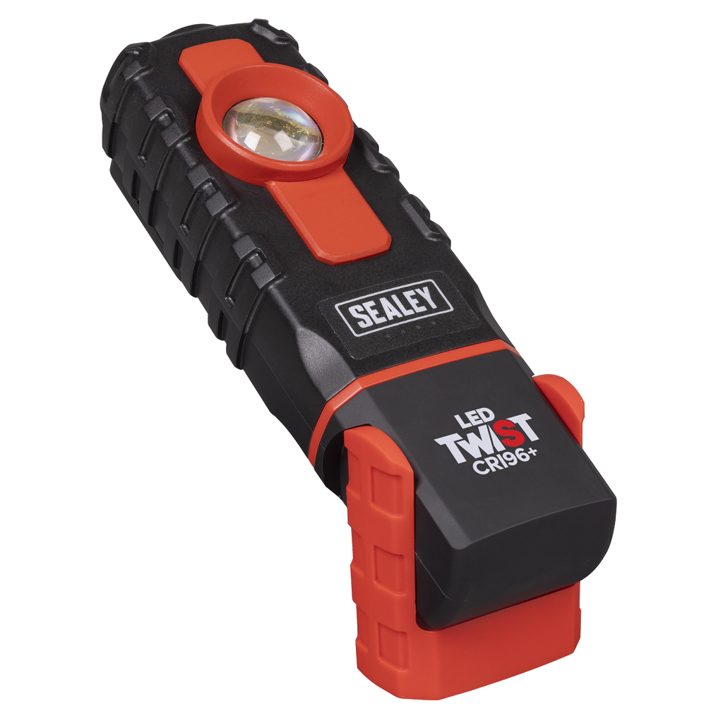 LED Twist® Rechargeable Inspection Light 6W COB LED & 1W SMD LED Colour Match CRI 96+ LED601CM