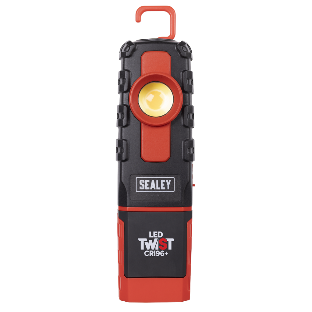 LED Twist® Rechargeable Inspection Light 6W COB LED & 1W SMD LED Colour Match CRI 96+ LED601CM