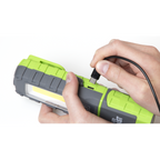 LED Twist® Rechargeable Inspection Light 5W COB & 1W SMD LED, Green - Display Box of 12 LED601GDB