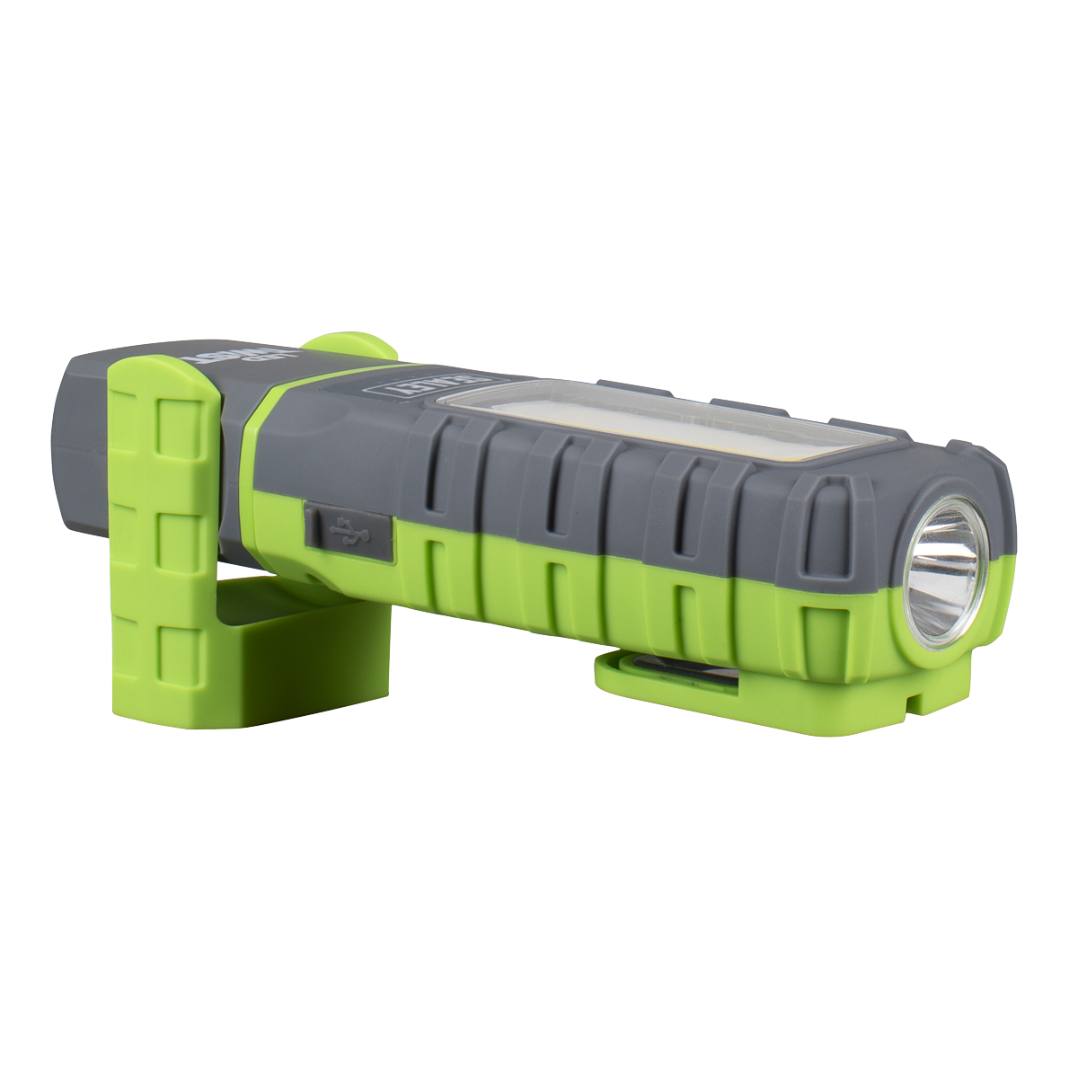 LED Twist® Rechargeable Inspection Light 5W COB & 1W SMD LED, Green - Display Box of 12 LED601GDB