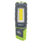 LED Twist® Rechargeable Inspection Light 5W COB & 1W SMD LED, Green - Display Box of 12 LED601GDB