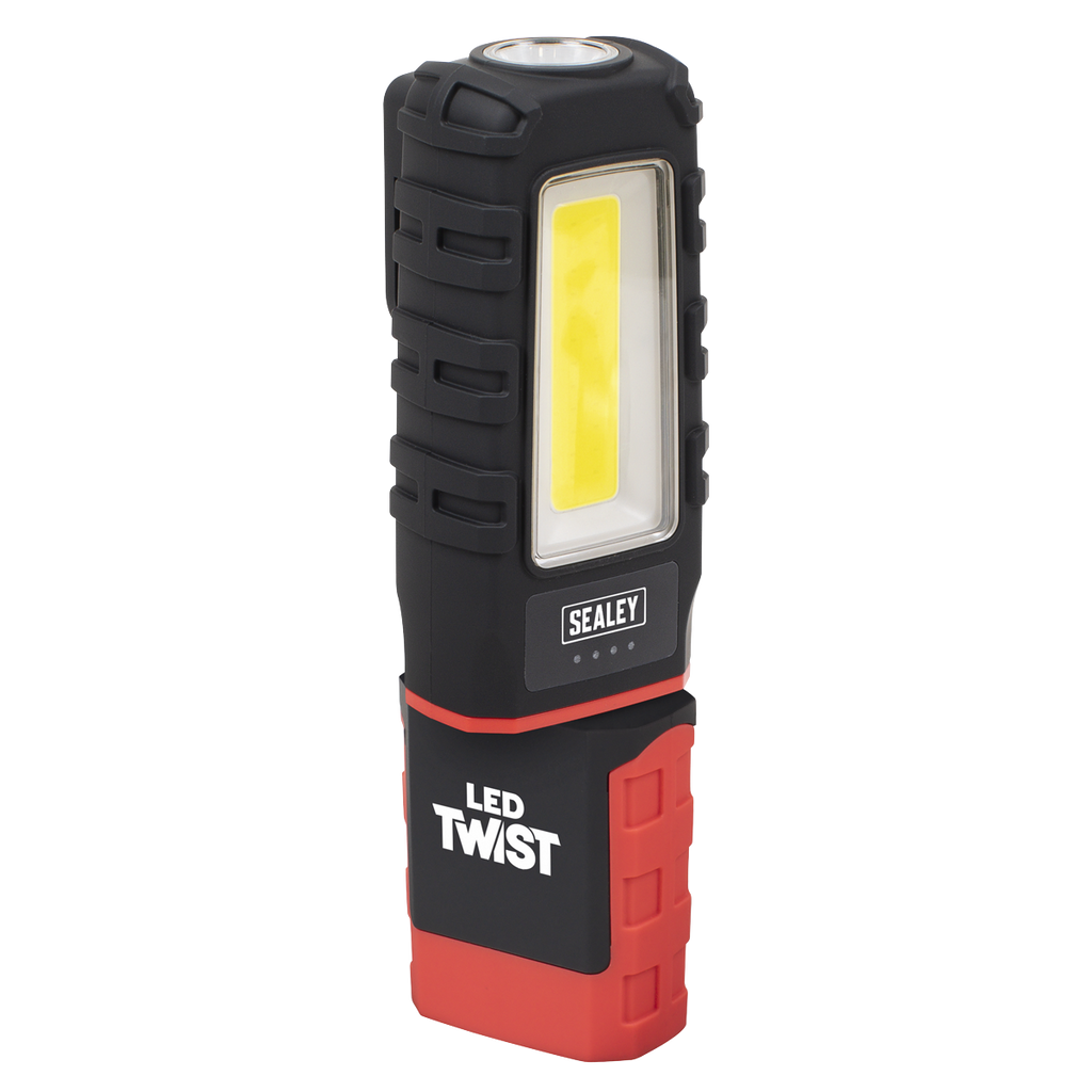 LED Twist® Rechargeable Inspection Light 5W COB & 1W SMD LED601