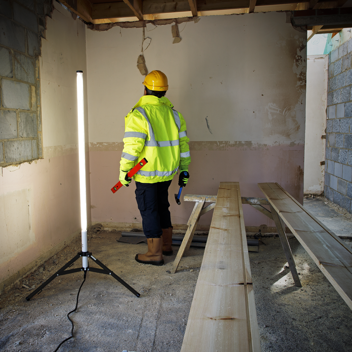 Slim Standing 360° Floodlight 60W SMD LED 230V LED60230V