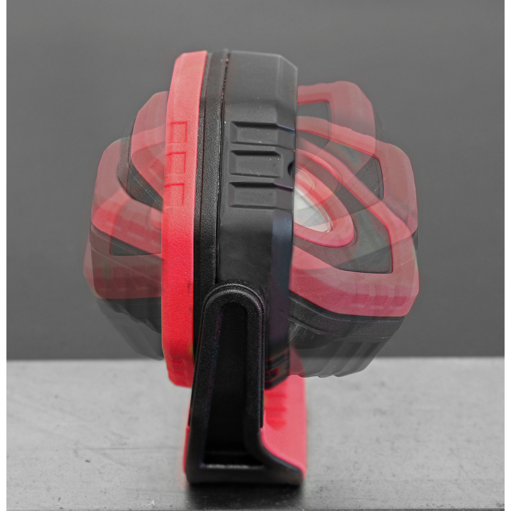 Rechargeable 360° Pocket Floodlight with Magnet 7W COB LED - Red LED700PR