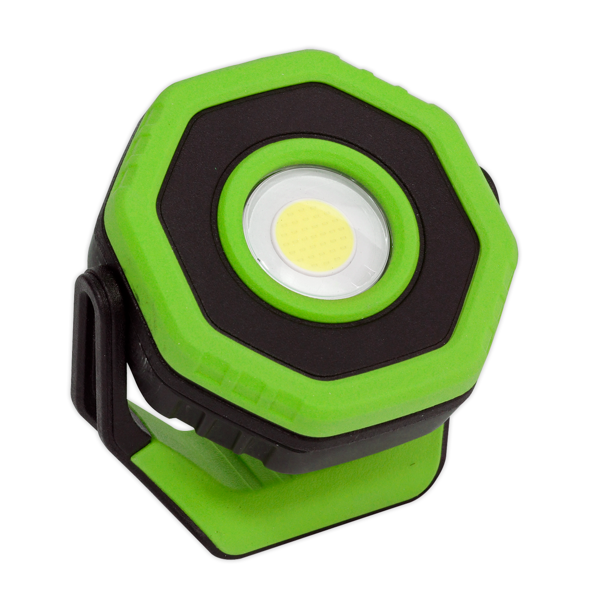 Rechargeable 360° Pocket Floodlight with Magnet 7W COB LED - Green LED700P