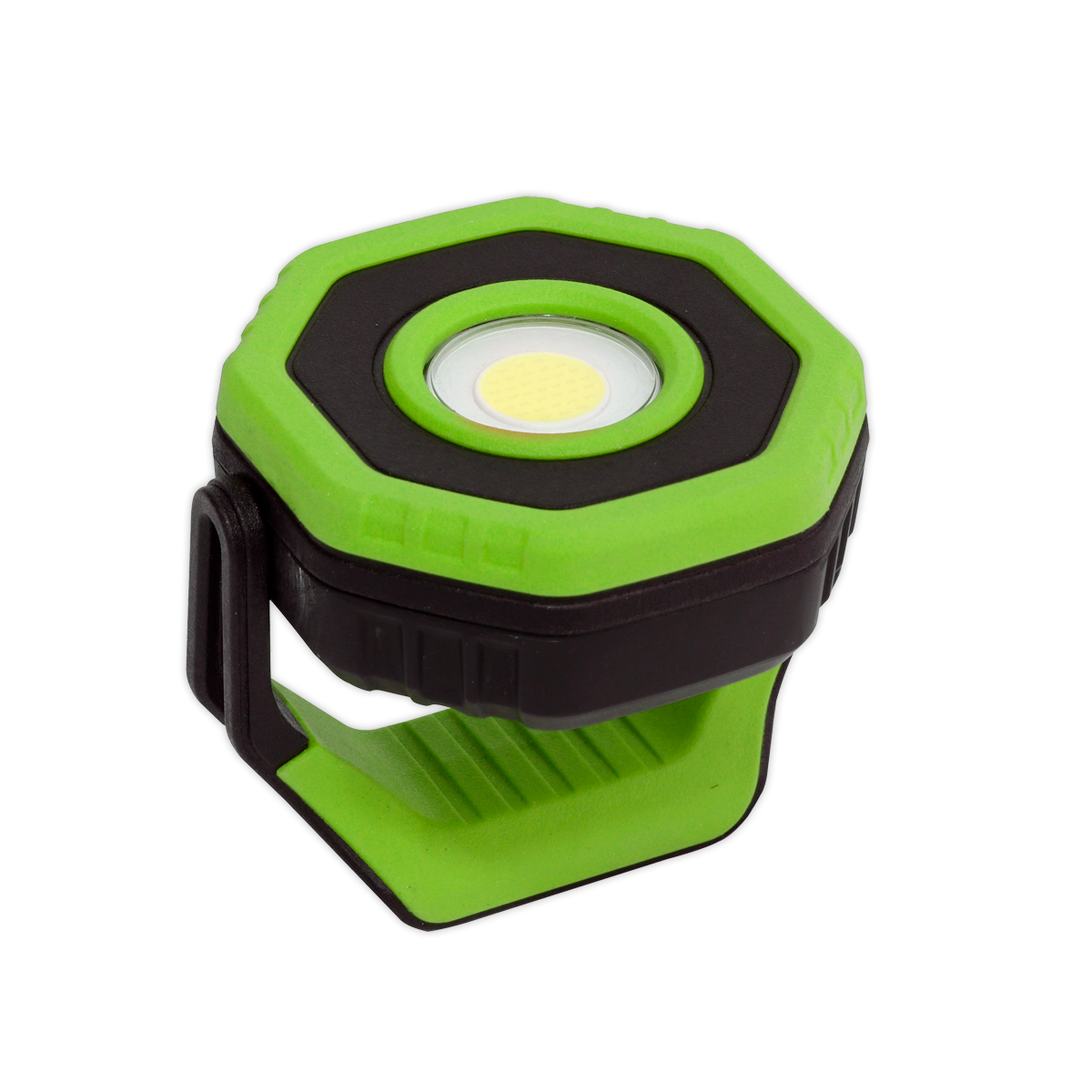 Rechargeable 360° Pocket Floodlight with Magnet 7W COB LED - Green LED700P