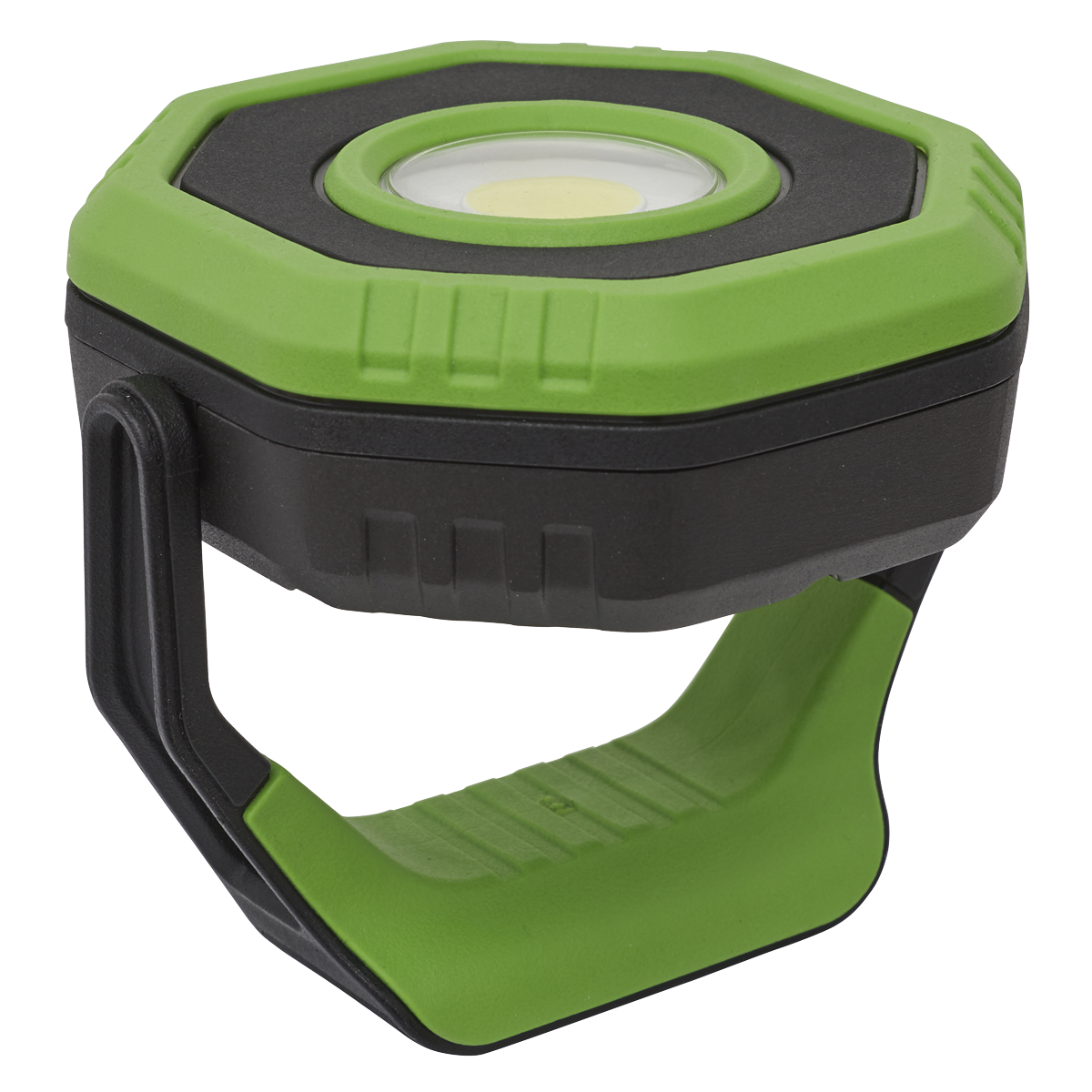 Rechargeable 360° Pocket Floodlight with Magnet 7W COB LED - Green LED700P