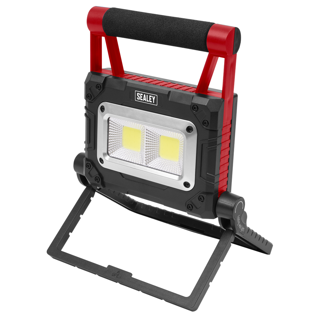 Rechargeable Solar Powered Portable Floodlight 15W COB LED LEDFL15WS