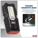 Wireless Rechargeable Inspection Light 3W COB & 1W SMD LED LEDWC03