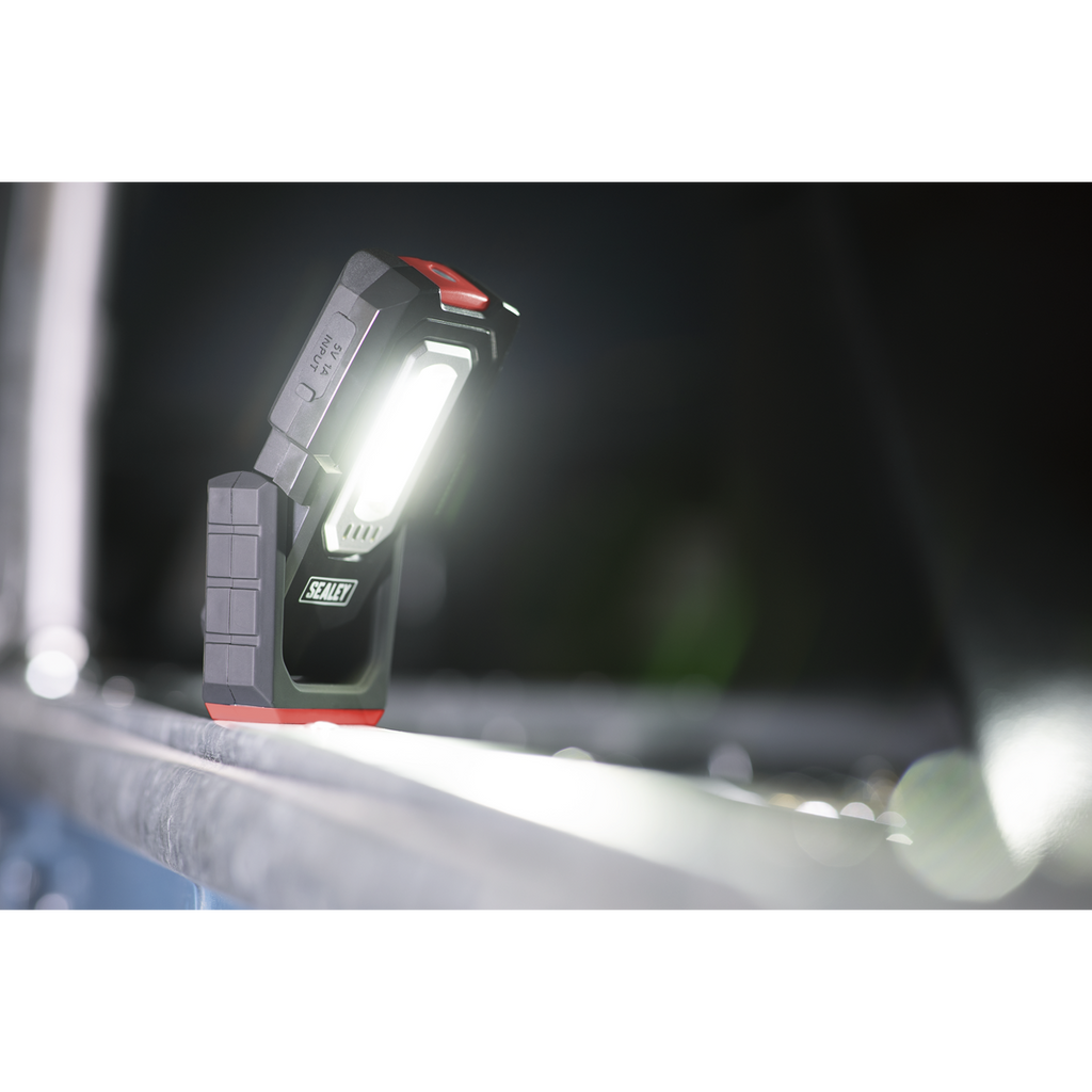 Wireless Rechargeable Inspection Light 3W COB & 1W SMD LED LEDWC03