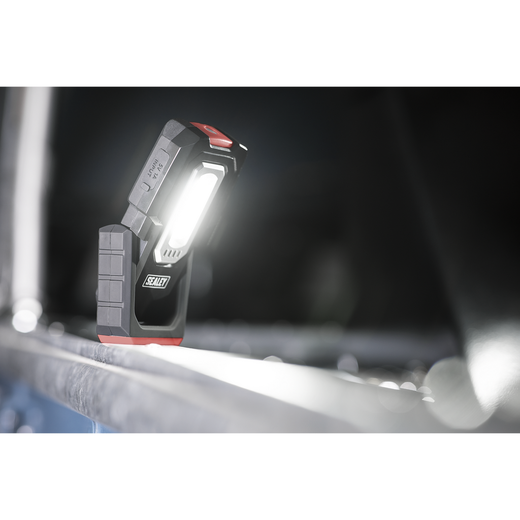 Inspection Light (x2) with Double Wireless Charging Base 3W COB & 1W SMD LED LEDWCBCOMBO3