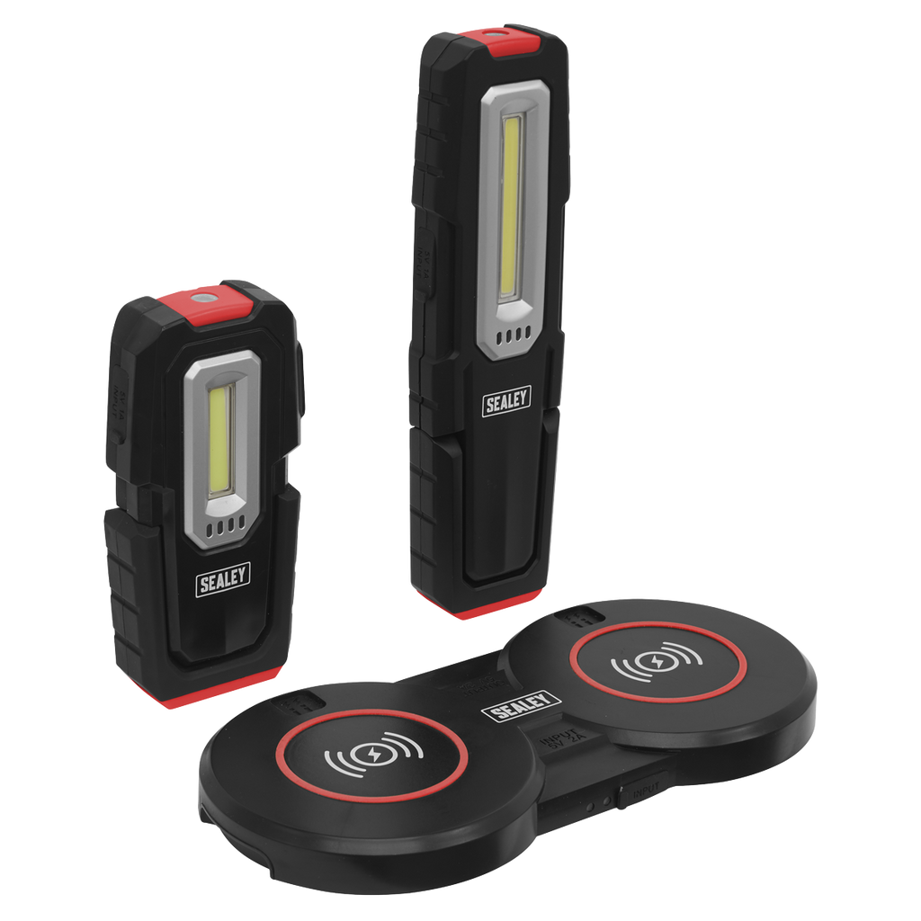 Inspection Light with Double Wireless Charging Base 5W & 3W COB LED LEDWCBCOMBO4