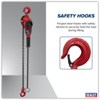 Steel Lever Hoist 1000kg LH1000