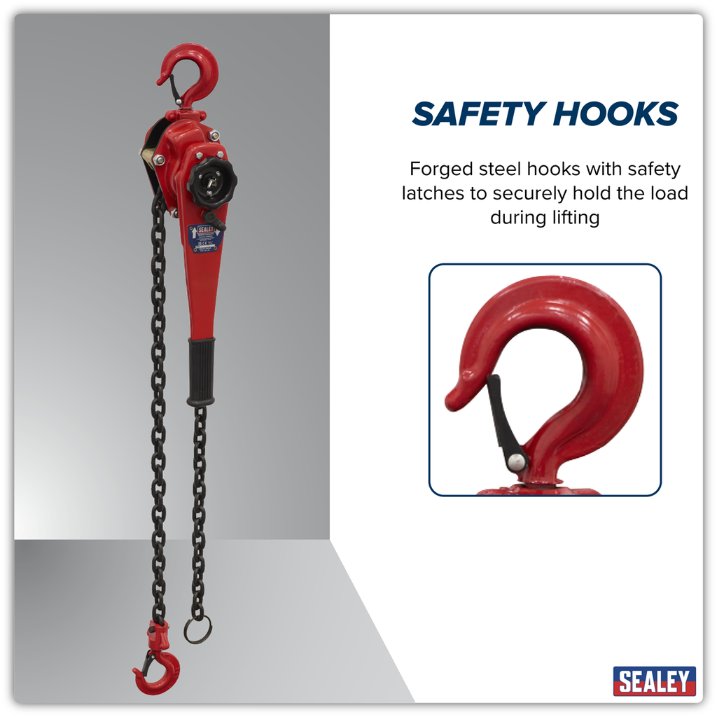 Steel Lever Hoist 1500kg LH1500