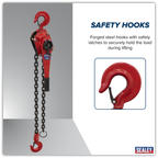 Steel Lever Hoist 3000kg LH3000