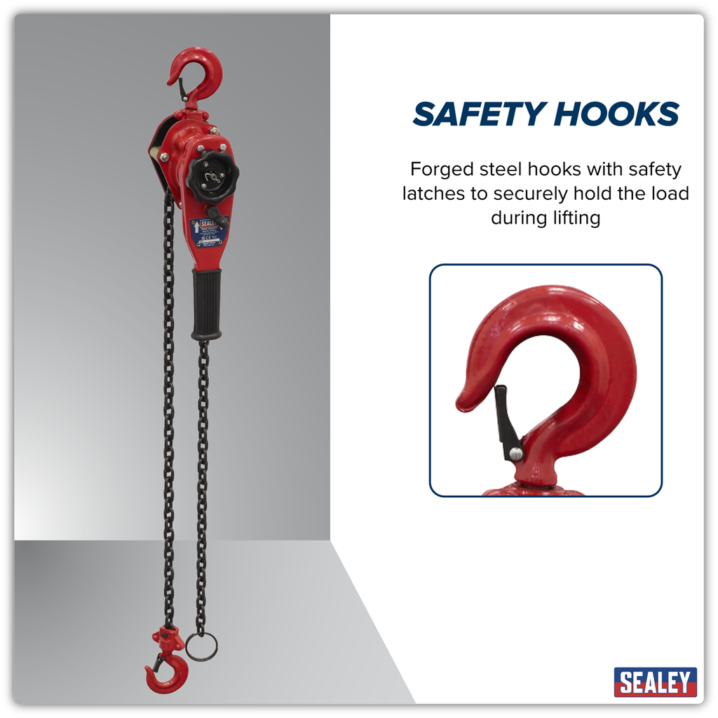 Steel Lever Hoist 750kg LH750
