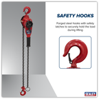 Steel Lever Hoist 750kg LH750