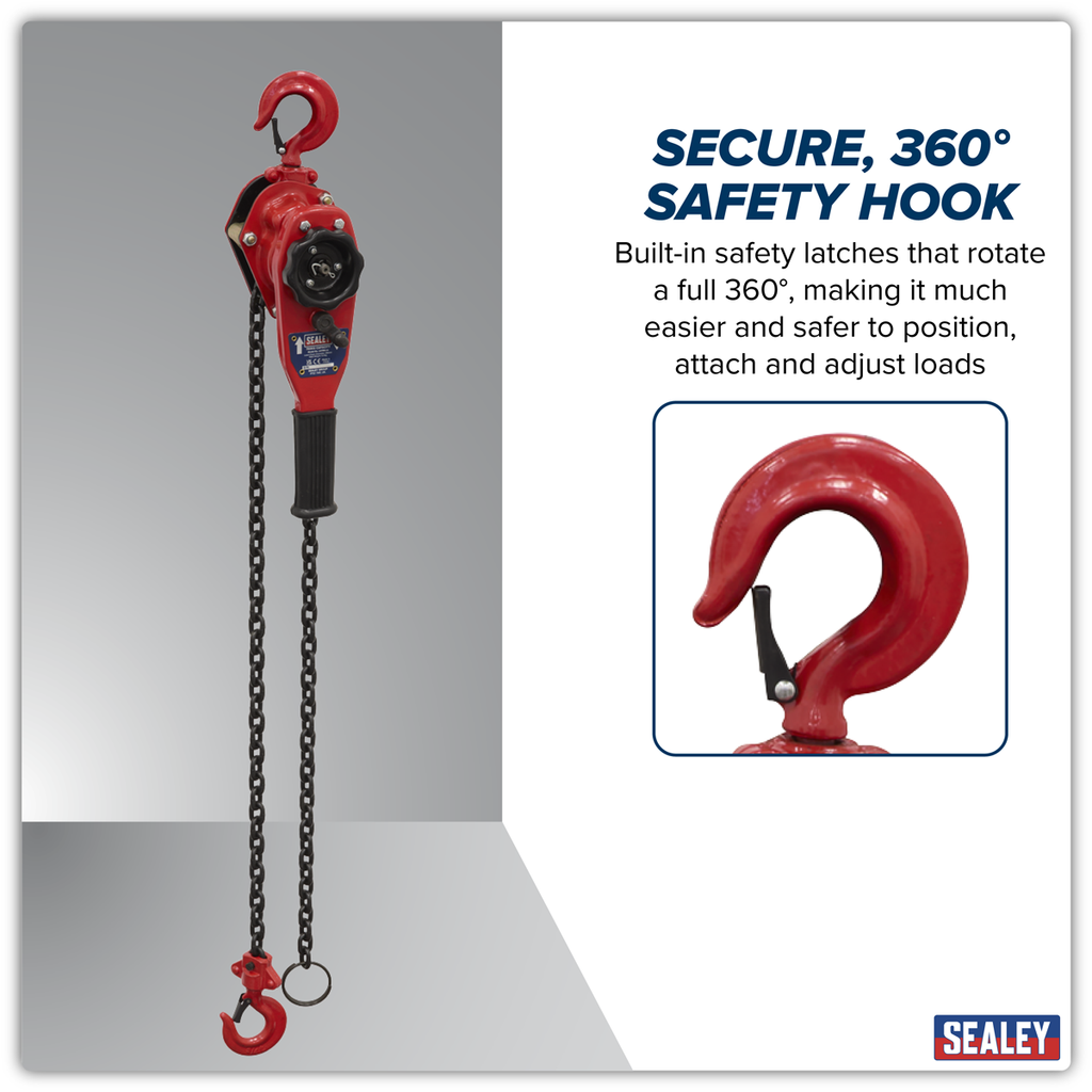 Steel Lever Hoist 750kg LH750