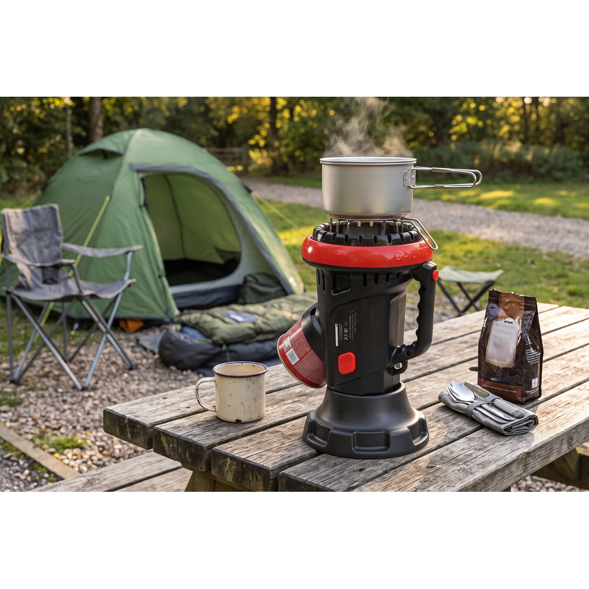 Portable Propane Heater & Stove 4,000Btu/hr LP11