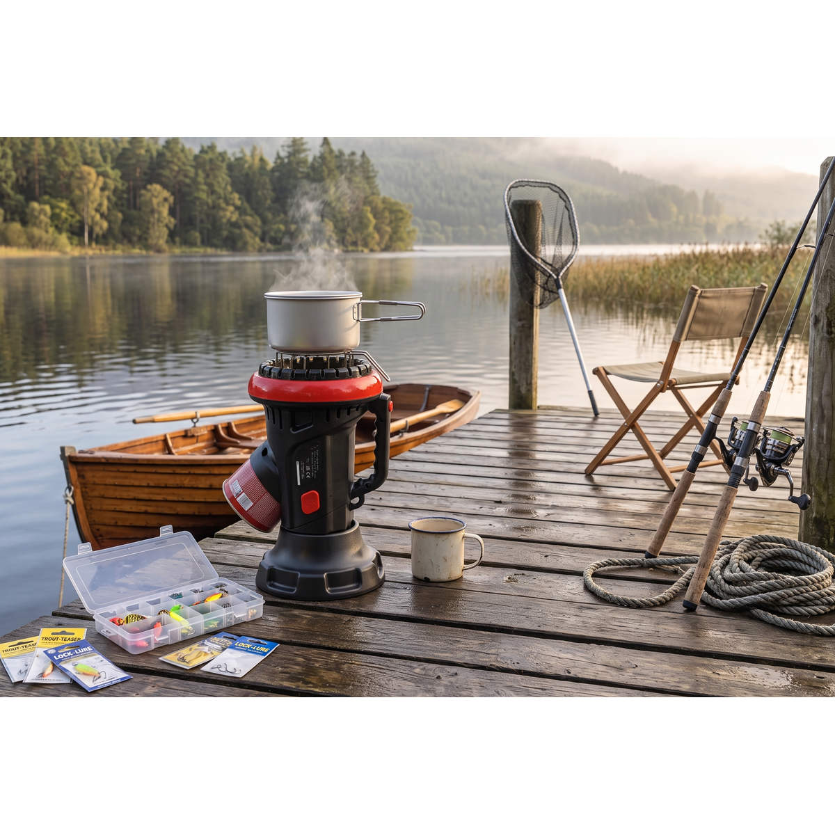 Portable Propane Heater & Stove 4,000Btu/hr LP11