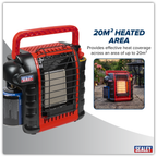 Portable Propane Heater 8,871Btu/hr LP12