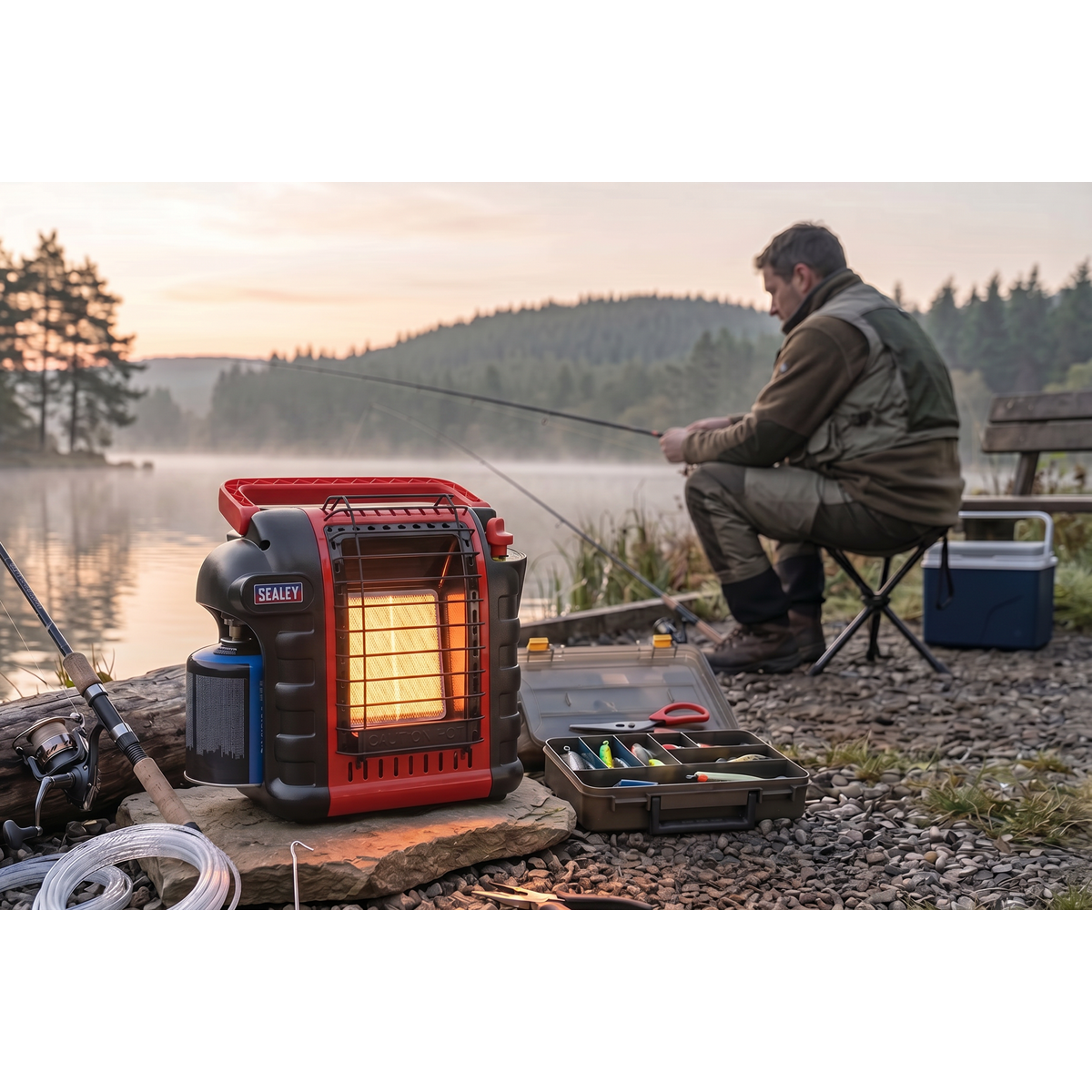 Portable Propane Heater 8,871Btu/hr LP12