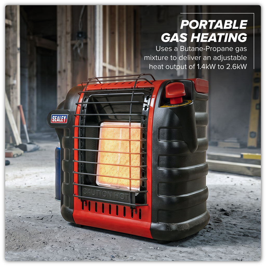 Portable Propane Heater 8,871Btu/hr LP12