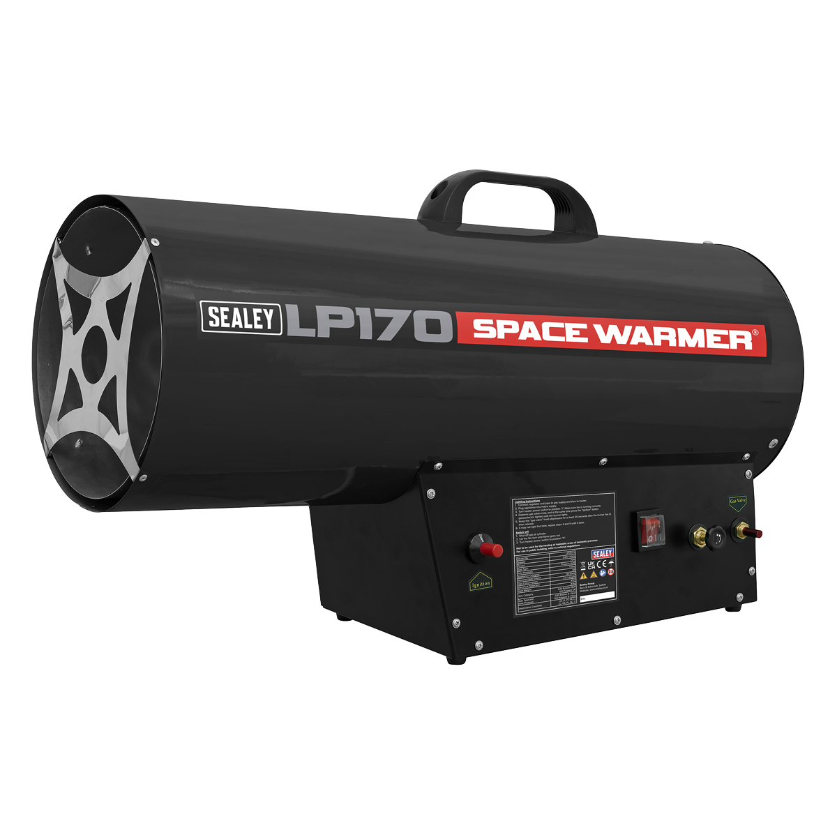 Propane Heater 102,000-170,000Btu/hr (30-50kW) LP170