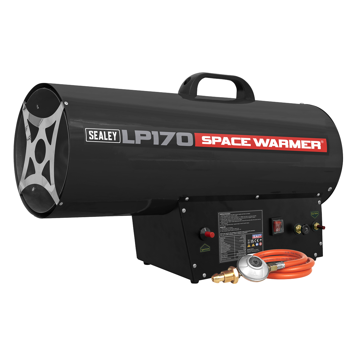 Propane Heater 102,000-170,000Btu/hr (30-50kW) LP170
