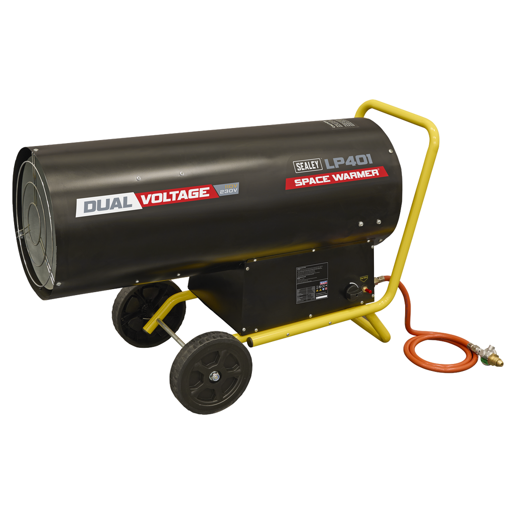Dual Voltage Propane Heater 210,000-400,000Btu/hr LP401