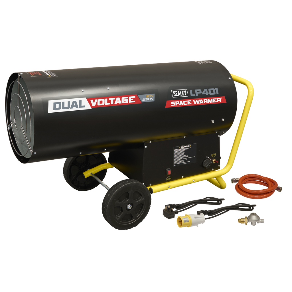 Dual Voltage Propane Heater 210,000-400,000Btu/hr LP401
