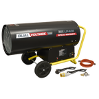 Dual Voltage Propane Heater 210,000-400,000Btu/hr LP401