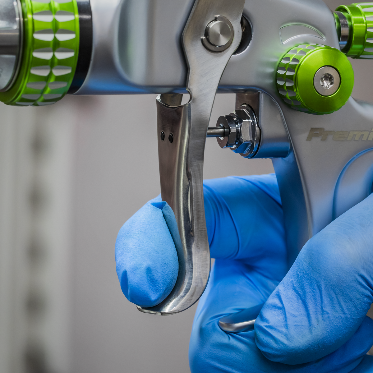 Professional LVLP Gravity Feed Spray Gun 1.4mm Set-Up LVLP01