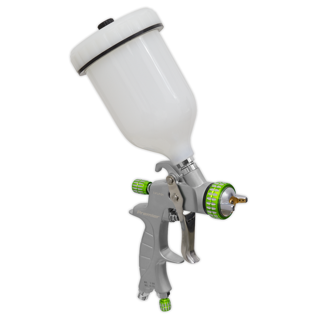 Professional LVLP Gravity Feed Spray Gun 1.4mm Set-Up LVLP01