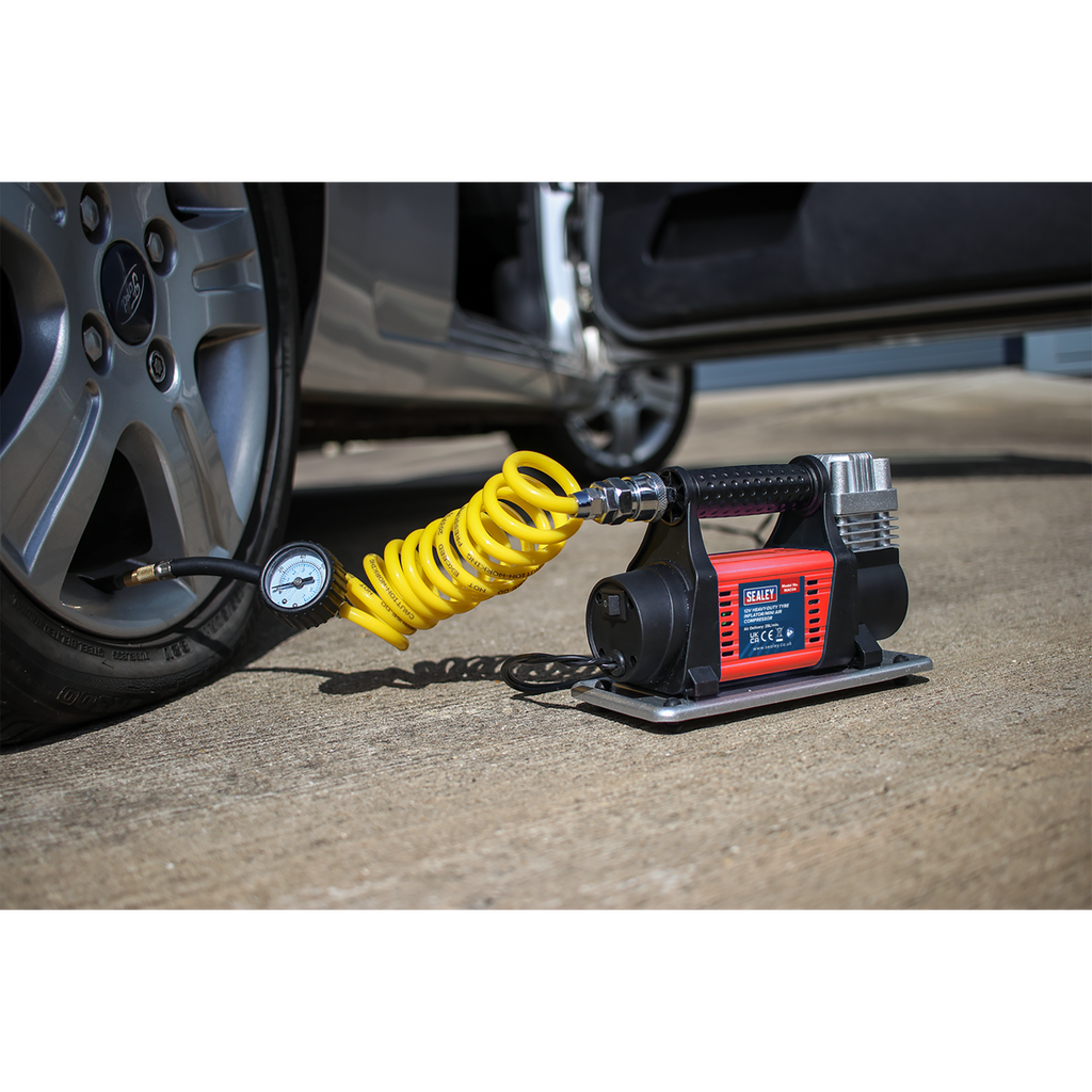 Heavy-Duty Tyre Inflator/Mini Air Compressor 12V MAC04