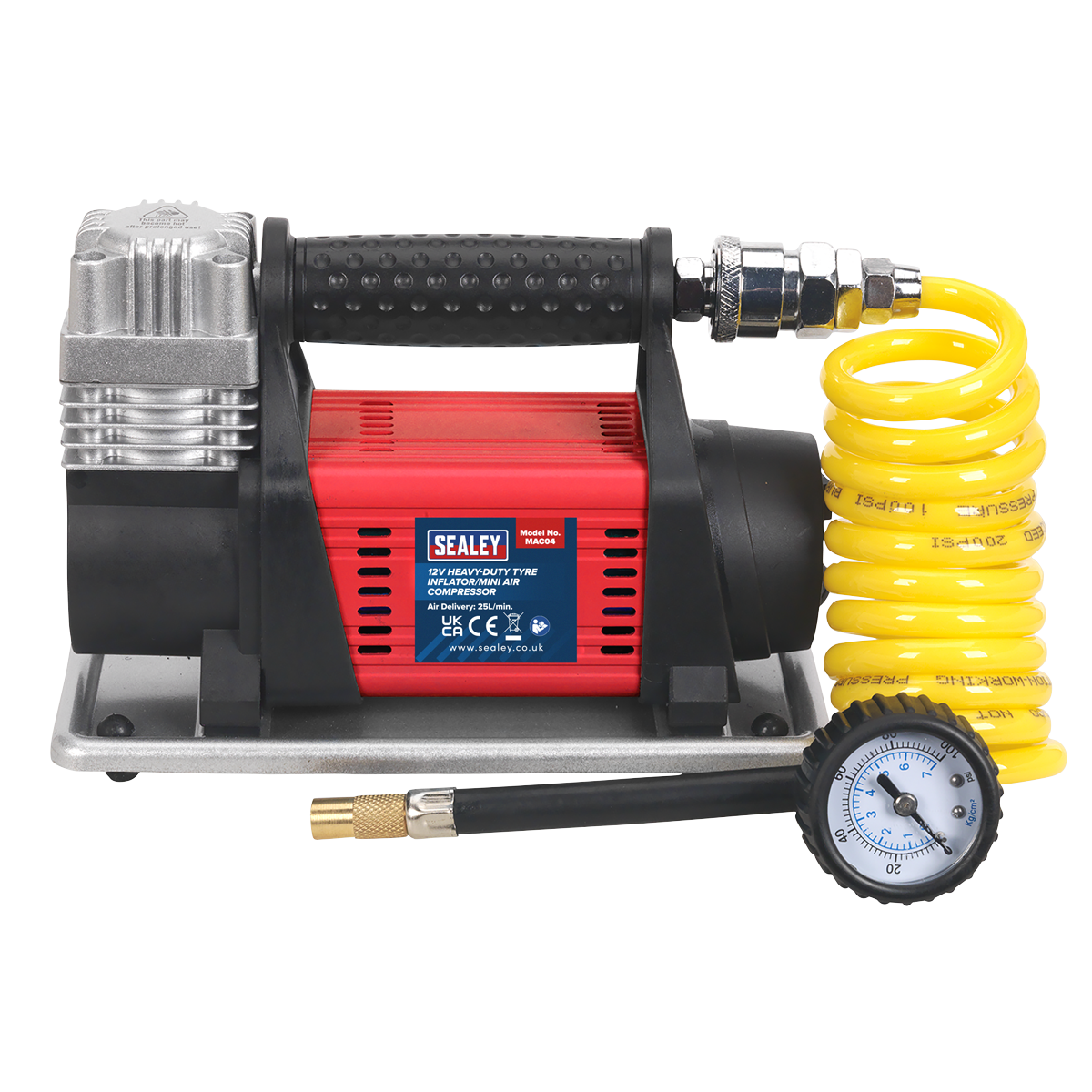 Heavy-Duty Tyre Inflator/Mini Air Compressor 12V MAC04