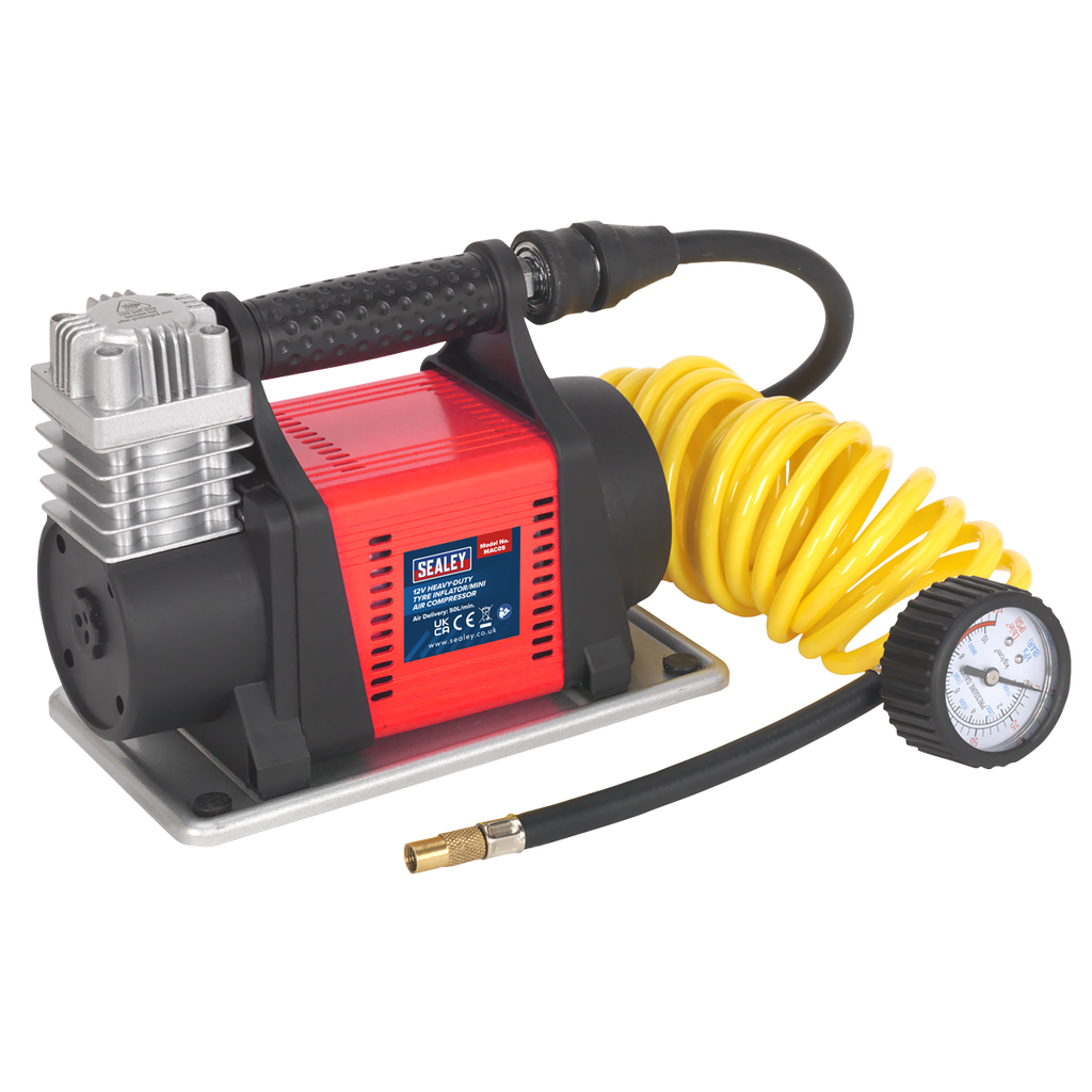 Heavy-Duty Tyre Inflator/Mini Air Compressor 12V MAC05