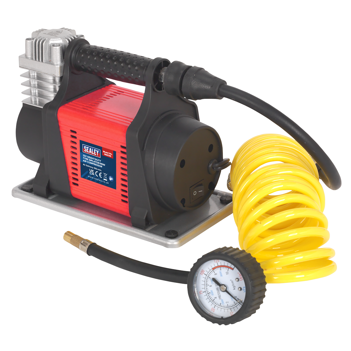 Heavy-Duty Tyre Inflator/Mini Air Compressor 12V MAC05