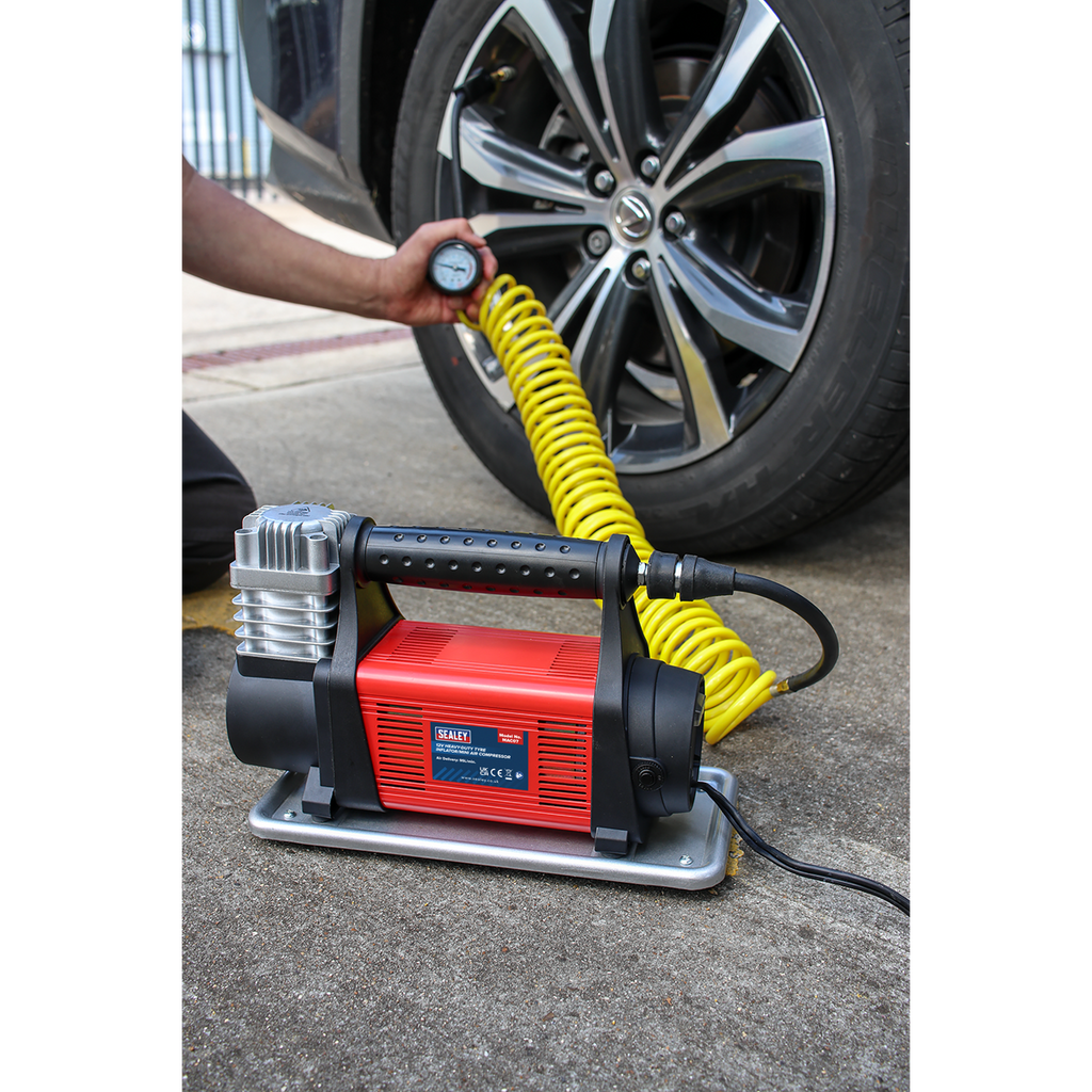 Heavy-Duty Tyre Inflator/Mini Air Compressor 12V MAC07