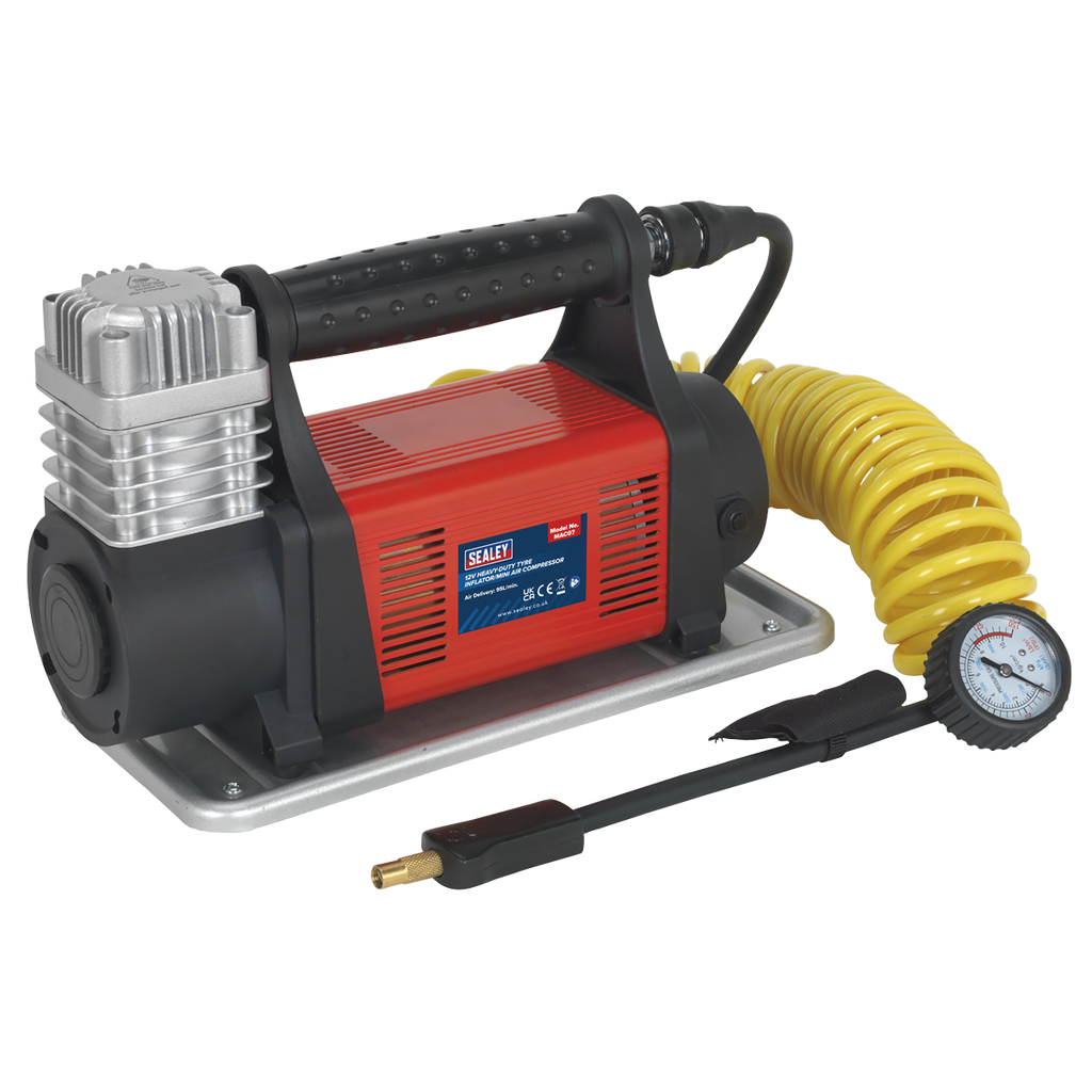 Heavy-Duty Tyre Inflator/Mini Air Compressor 12V MAC07