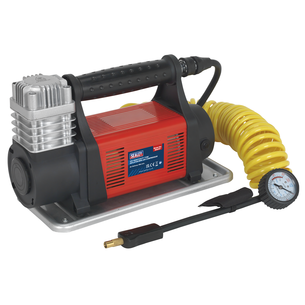 Heavy-Duty Tyre Inflator/Mini Air Compressor 12V MAC07