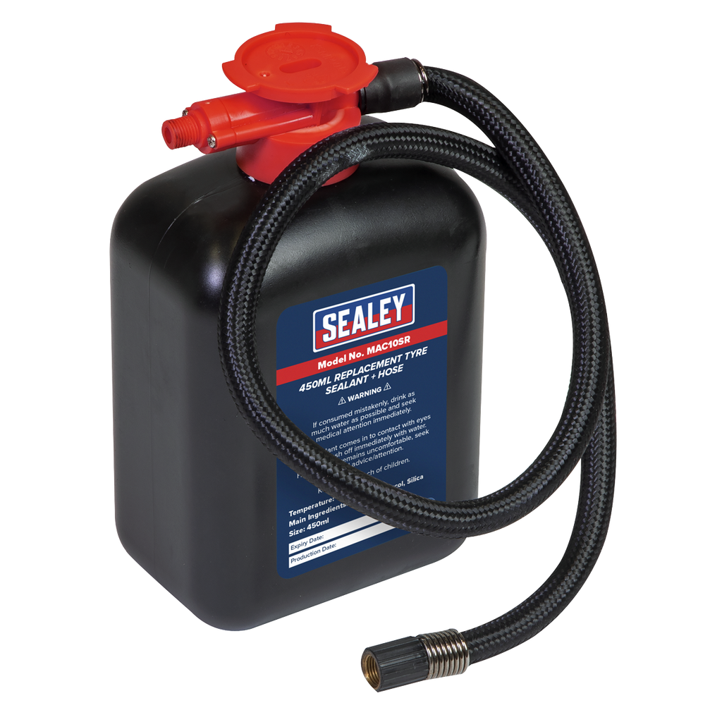 Replacement Tyre Sealant & Hose 450ml MAC10SR