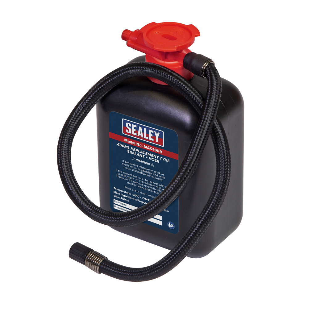 Replacement Tyre Sealant & Hose 450ml MAC10SR