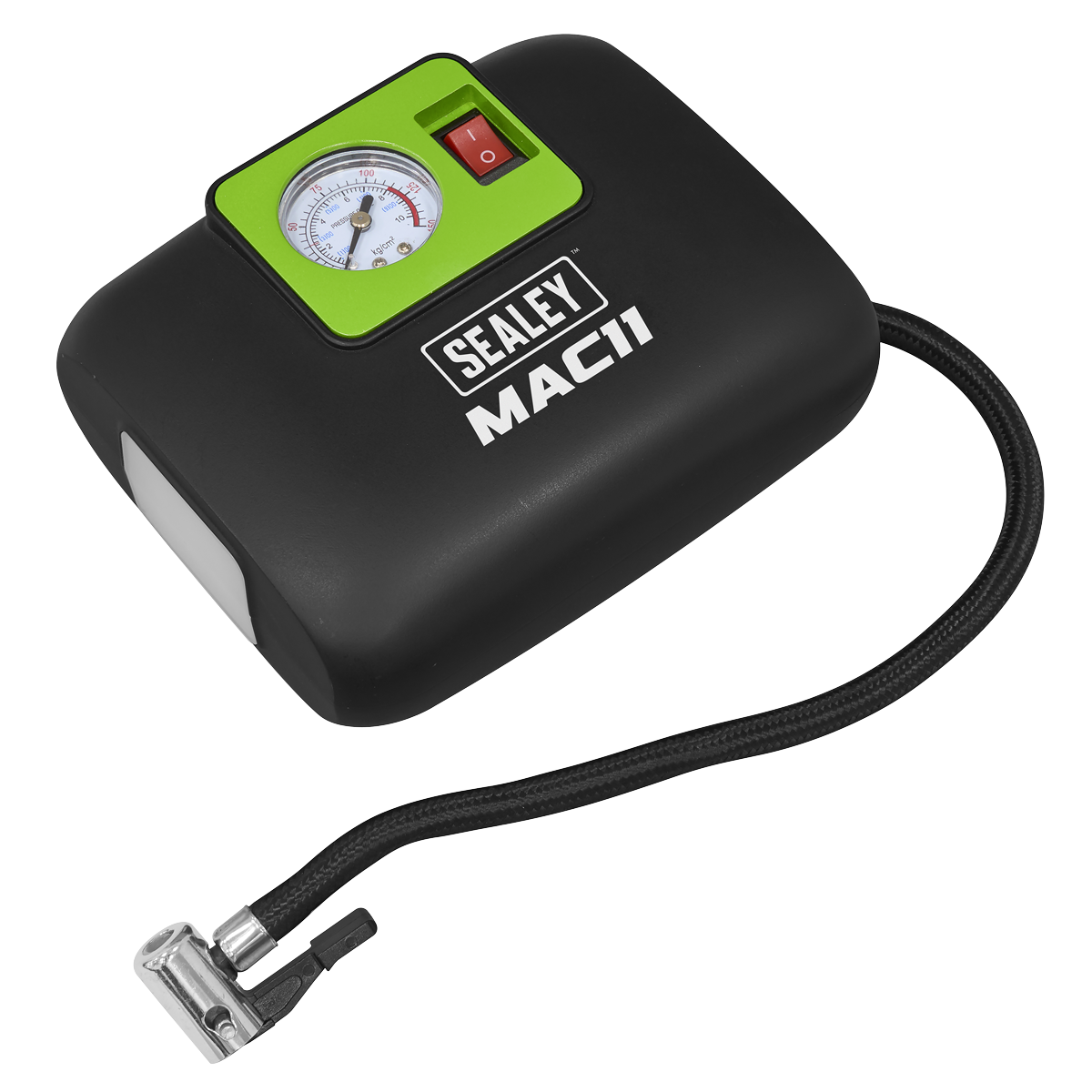 Tyre Inflator with Worklight 12V MAC11