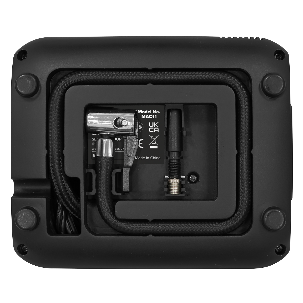 Tyre Inflator with Worklight 12V MAC11