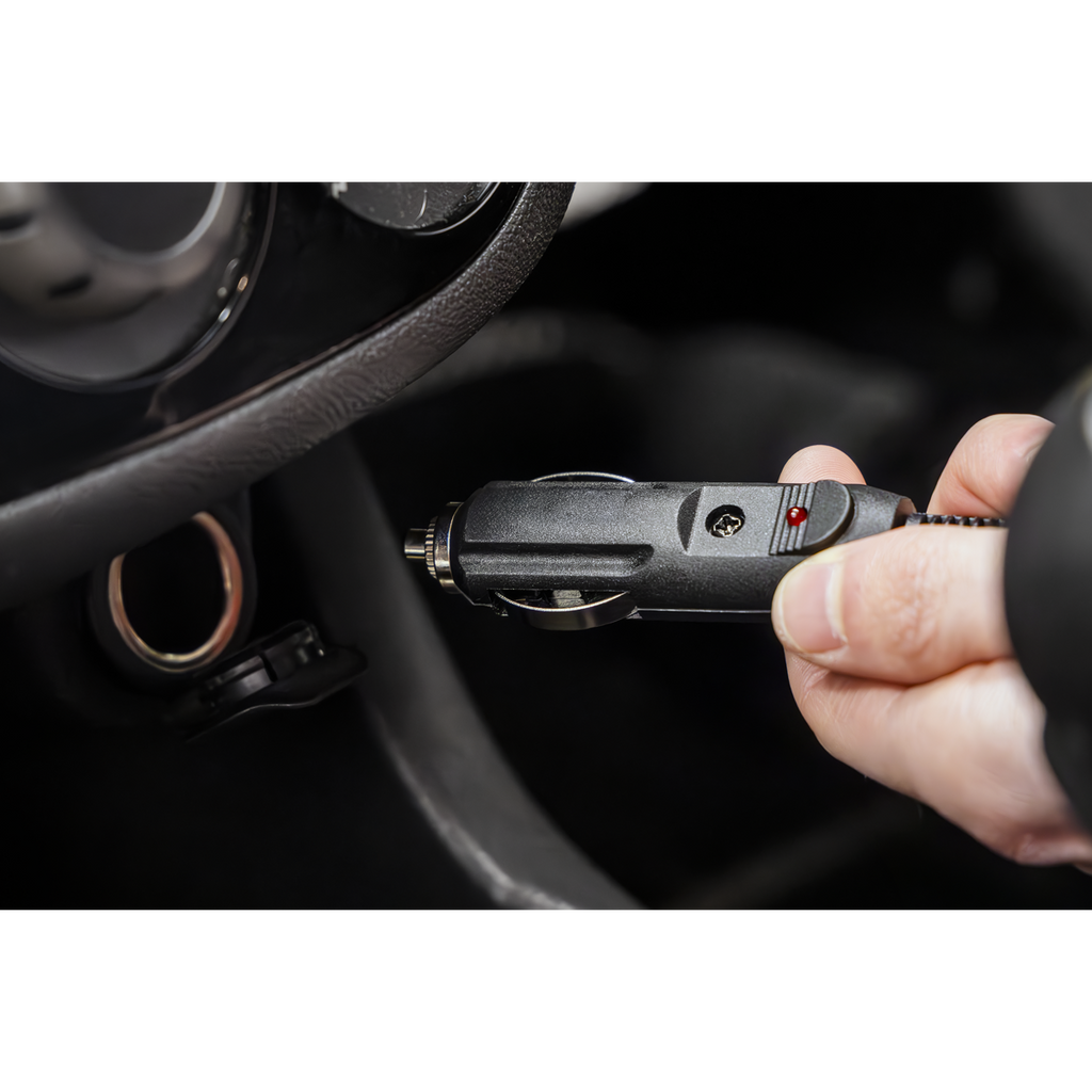 Tyre Inflator with Worklight 12V MAC12D