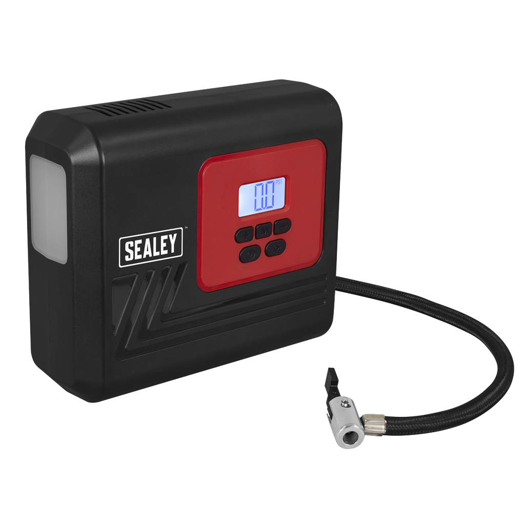 Tyre Inflator with Worklight 12V MAC12D