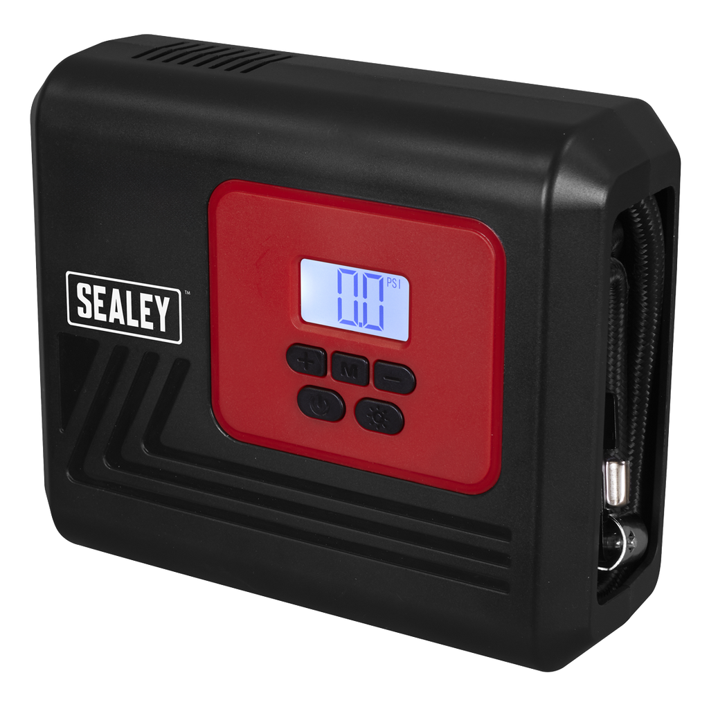Tyre Inflator with Worklight 12V MAC12D